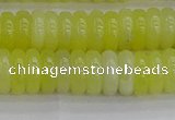 CEJ212 15.5 inches 3*8mm rondelle lemon jade beads wholesale