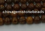 CEJ300 15.5 inches 4mm round elephant skin jasper beads wholesale