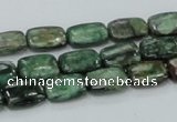 CEM17 15.5 inches 8*12mm rectangle emerald gemstone beads wholesale