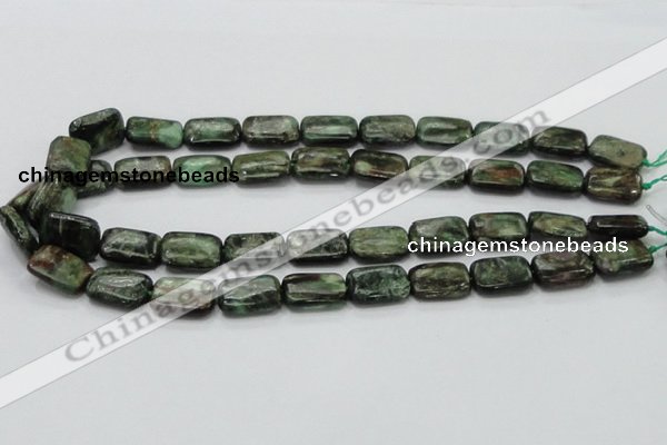 CEM19 15.5 inches 13*18mm rectangle emerald gemstone beads wholesale