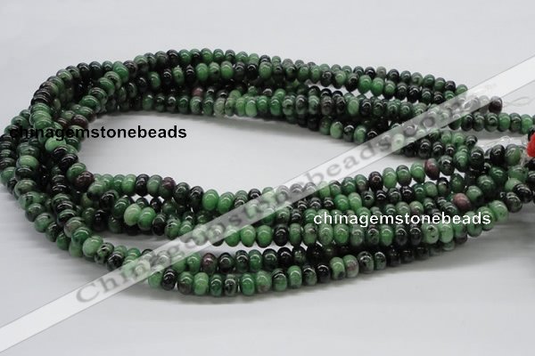 CEP06 15.5 inches 5*8mm rondelle epidote gemstone beads Wholesale