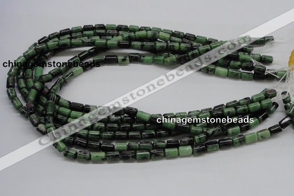 CEP07 15.5 inches 6*8mm column epidote gemstone beads Wholesale