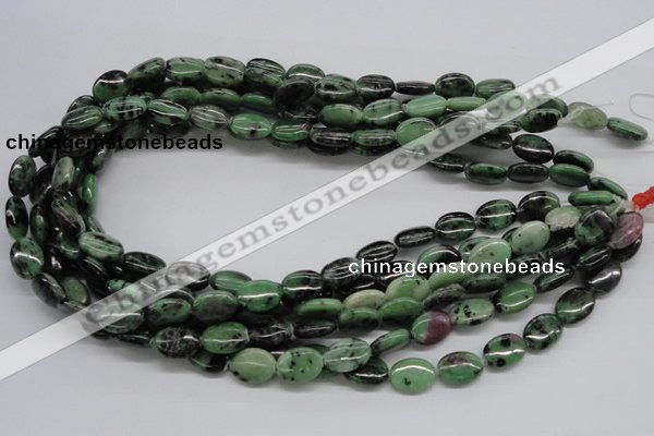 CEP11 15.5 inches 10*14mm oval epidote gemstone beads wholesale