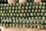 CEP201 15.5 inches 6mm round epidote gemstone beads wholesale