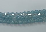 CEQ01 15.5 inches 4mm round blue sponge quartz beads wholesale