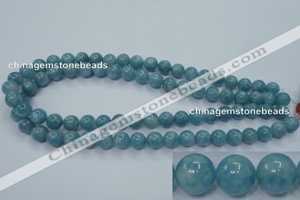 CEQ04 15.5 inches 10mm round blue sponge quartz beads wholesale