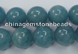 CEQ06 15.5 inches 14mm round blue sponge quartz beads wholesale