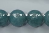 CEQ08 15.5 inches 18mm round blue sponge quartz beads wholesale