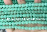 CEQ301 15.5 inches 6mm round green sponge quartz beads