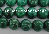 CFA75 15.5 inches 12mm round green chrysanthemum agate beads