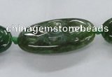 CFG1137 15.5 inches 20*40mm carved oval agate gemstone beads