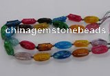 CFG1228 15.5 inches 15*30mm carved oval agate gemstone beads