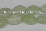 CFG245 15.5 inches 13*18mm carved oval New jade gemstone beads