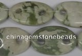 CFG306 15.5 inches 20*30mm carved oval peace stone beads
