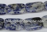 CFG320 15.5 inches 15*20mm carved rectangle sodalite beads