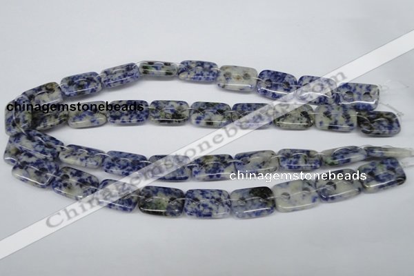 CFG320 15.5 inches 15*20mm carved rectangle sodalite beads