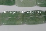 CFG330 15.5 inches 18*25mm carved rectangle Indian aventurine beads