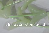CFG503 15.5 inches 20*26mm carved flower New jade beads