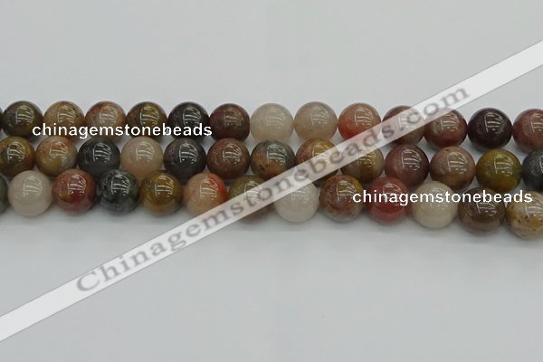 CFJ204 15.5 inches 12mm round fancy jasper beads wholesale