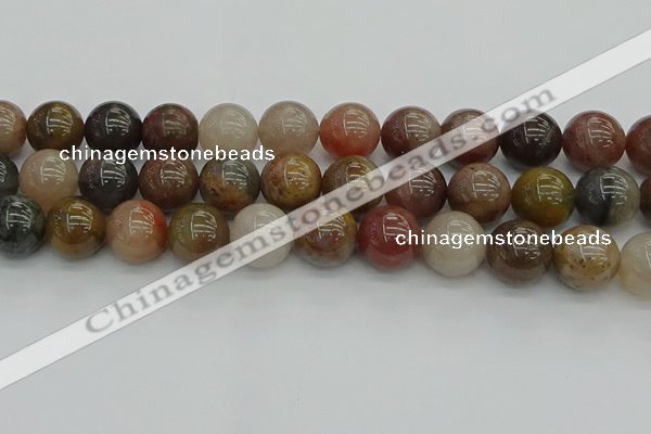 CFJ205 15.5 inches 14mm round fancy jasper beads wholesale