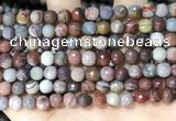 CFJ251 15.5 inches 6mm faceted round fantasy jasper beads wholesale