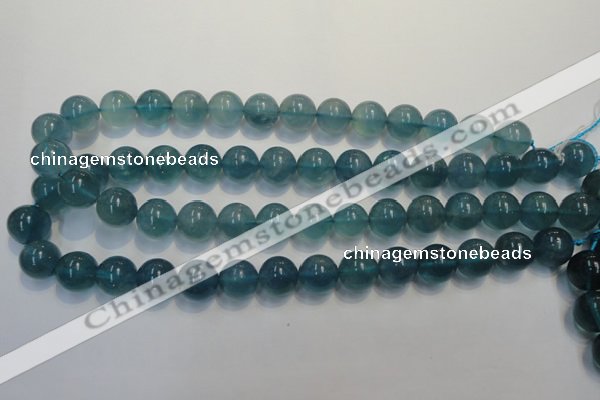 CFL1004 15.5 inches 12mm round blue fluorite beads wholesale