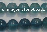 CFL1005 15.5 inches 14mm round blue fluorite beads wholesale