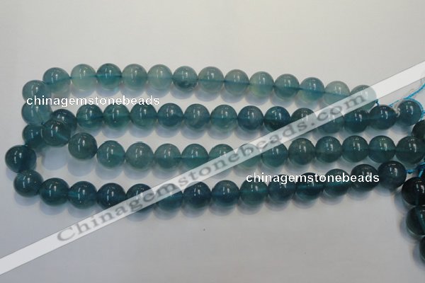 CFL1005 15.5 inches 14mm round blue fluorite beads wholesale