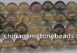 CFL1102 15.5 inches 8mm round yellow fluorite gemstone beads