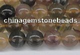 CFL1104 15.5 inches 12mm round yellow fluorite gemstone beads