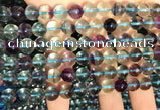 CFL1131 15.5 inches 8mm round fluorite gemstone beads wholesale