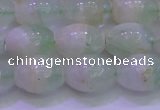 CFL1202 15.5 inches 10*14mm rice green fluorite gemstone beads