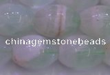 CFL1205 15.5 inches 15*20mm rice green fluorite gemstone beads