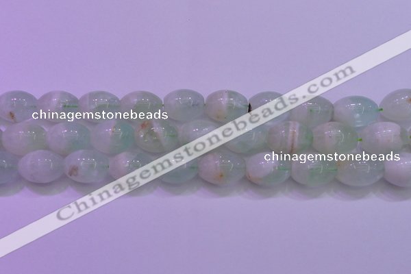 CFL1205 15.5 inches 13*18mm rice green fluorite gemstone beads