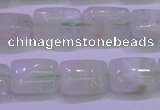 CFL1224 15.5 inches 10*14mm rectangle green fluorite gemstone beads