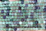CFL1251 15 inches 4mm round fluorite beads wholesale
