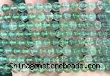 CFL1257 15 inches 6mm round green fluorite beads wholesale