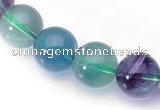 CFL13 16 inch A- grade 8mm round natural fluorite bead Wholesale