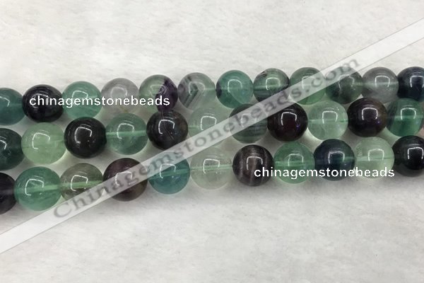 CFL1456 15.5 inches 16mm round fluorite beads wholesale