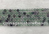 CFL1460 15.5 inches 4mm round A grade fluorite gemstone beads