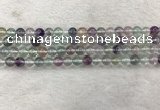 CFL1471 15.5 inches 6mm round AA grade fluorite gemstone beads