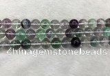 CFL1475 15.5 inches 13mm round AA grade fluorite gemstone beads