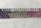 CFL1490 15.5 inches 8mm round rainbow fluorite gemstone beads