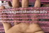 CFL1496 15.5 inches 6mm round purple fluorite gemstone beads