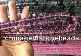 CFL1504 15.5 inches 6mm - 14mm round rainbow fluorite gemstone beads