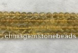 CFL1510 15.5 inches 10mm round yellow fluorite gemstone beads