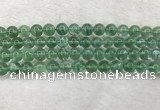 CFL1524 15.5 inches 10mm round green fluorite gemstone beads