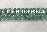 CFL1525 15.5 inches 12mm round green fluorite gemstone beads