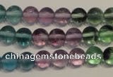 CFL552 15.5 inches 8mm round fluorite gemstone beads wholesale