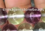 CFL583 15.5 inches 10mm round AAAA grade fluorite gemstone beads